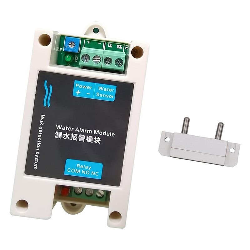 Water Leak Detector Wired - ABAN 12V DC Przewodowe czujniki zalania,