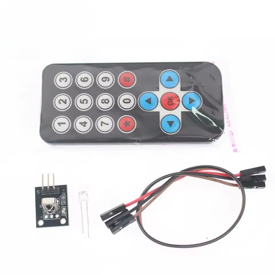 Home Automation With Arduino - Moduł odbiornika podczerwieni HX1838, bezprzewodowa płytka
