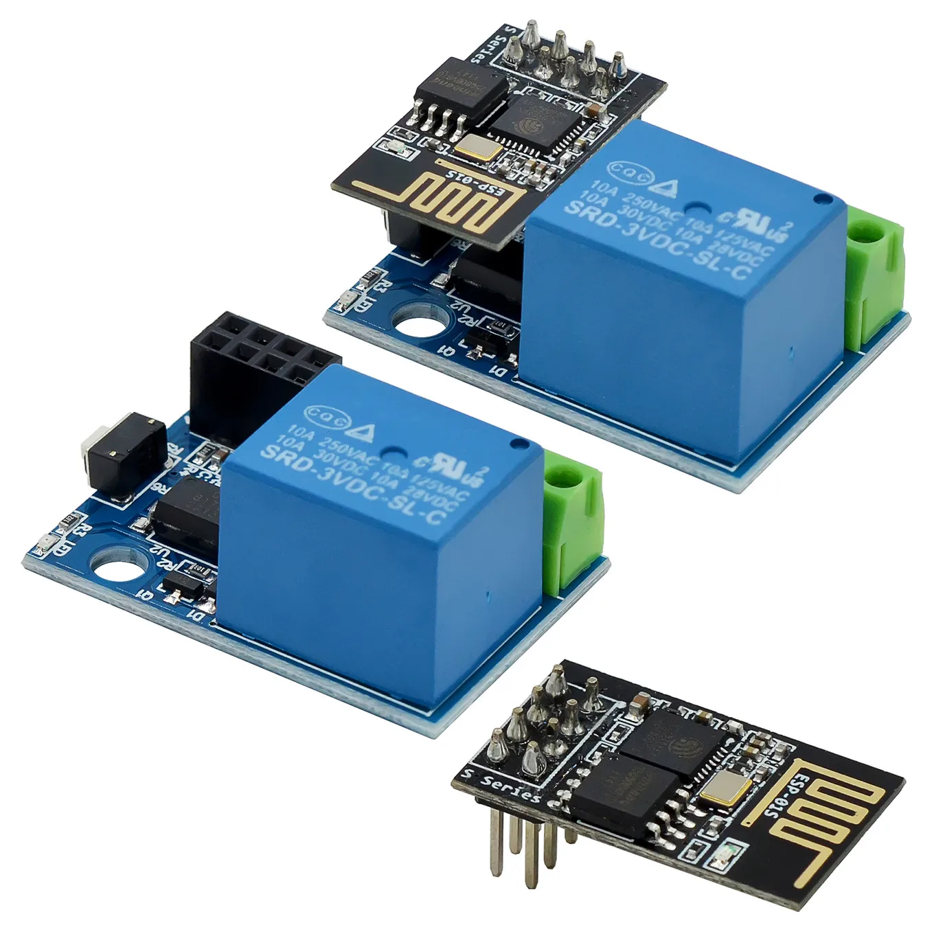 Home Automation With Arduino - Moduł przekaźnika WiFi ESP-01S 5V 10A