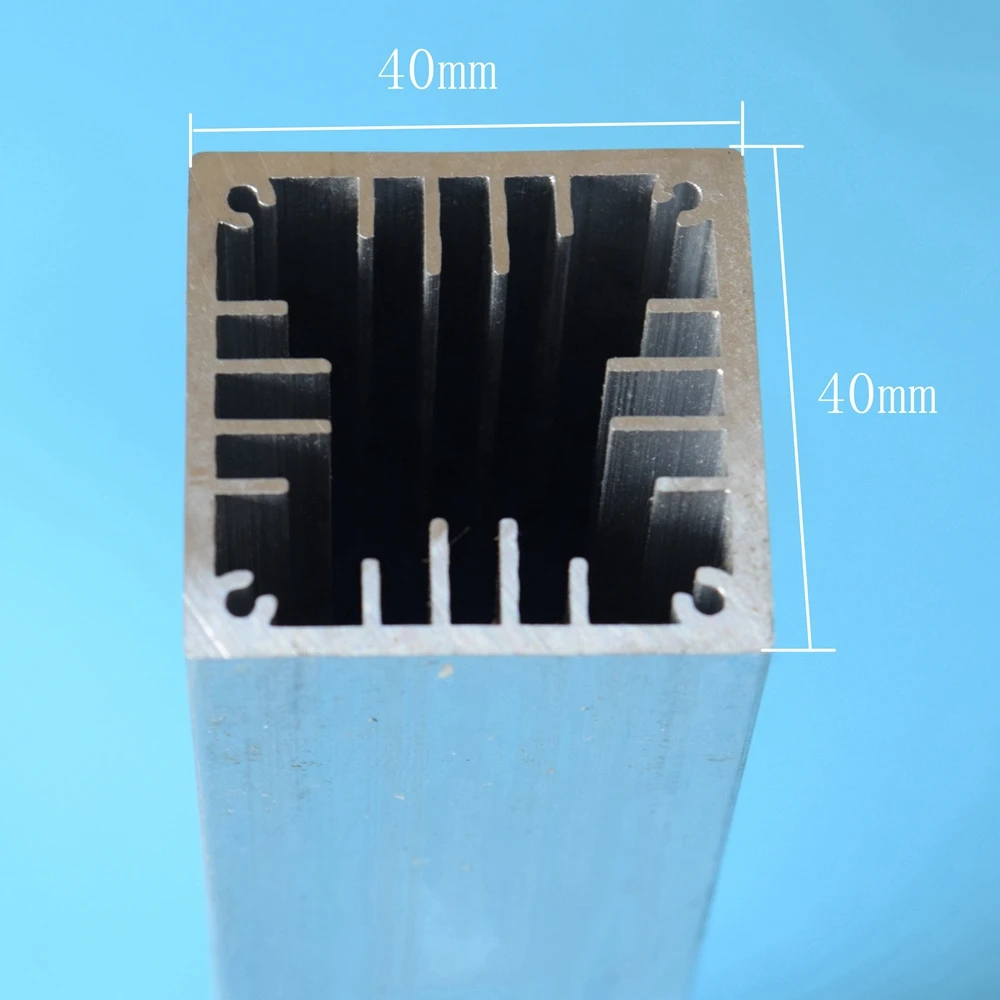 Home Automation System Diy - 1 szt. 40x40mm Aluminiowy Kwadratowy Radiator