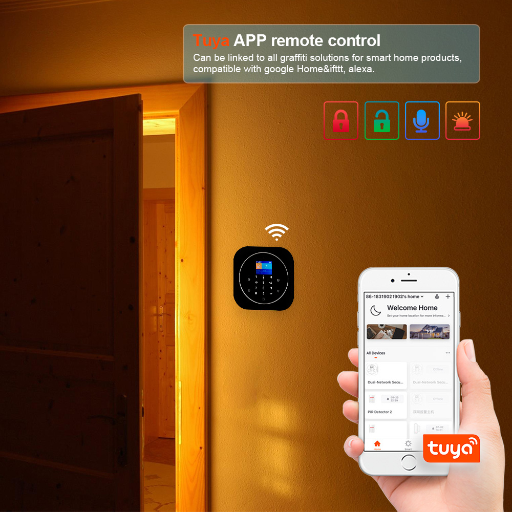 KERUI G12 2G Wifi Bezprzewodow – Home Automation System Diy recenzja i cena