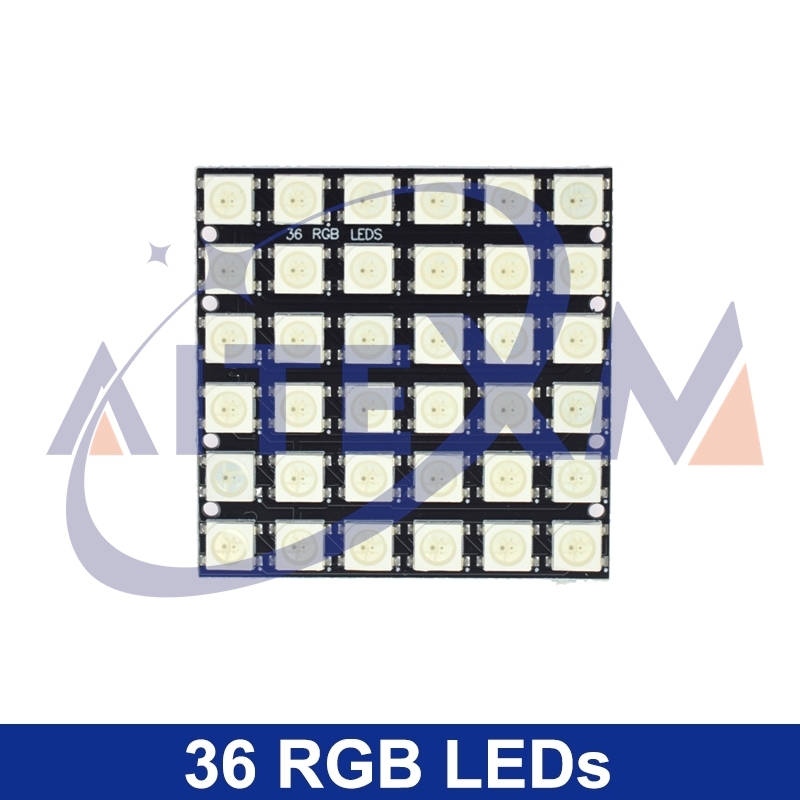 Moduł WS2812 5050 RGB 4x4 8x8  – Rgb Led Matrix 8X8 recenzja i cena
