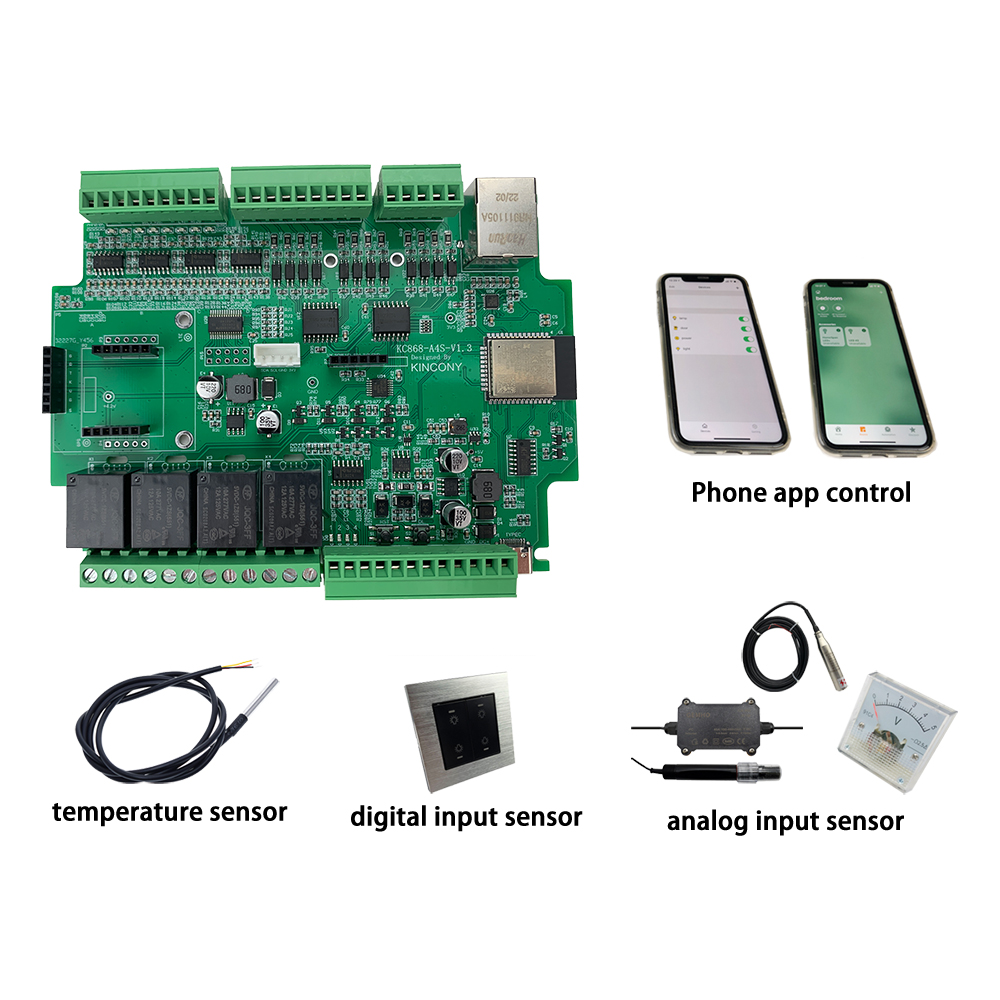 KC868-A4S ESP32 ESPhome Tasmot – Home Automation With Arduino recenzja i cena