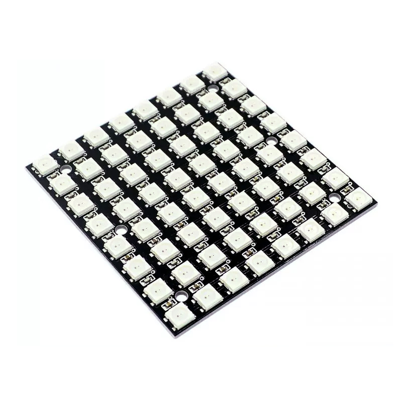 Moduł matrycy LED WS2812 5050  – Rgb Led Matrix 8X8 recenzja i cena