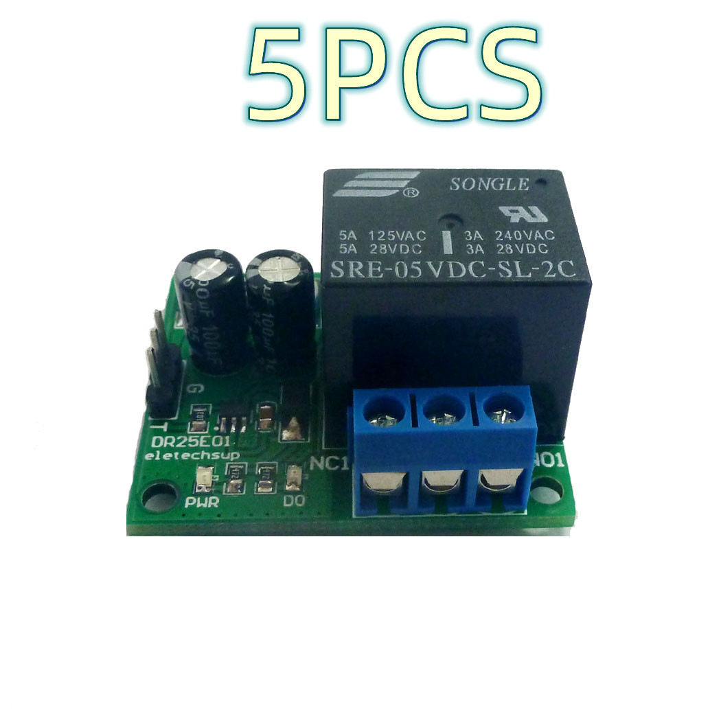 DR25E01 DC 6V 9V 12V 24V 3-5A  – Shelly Relay Module recenzja i cena
