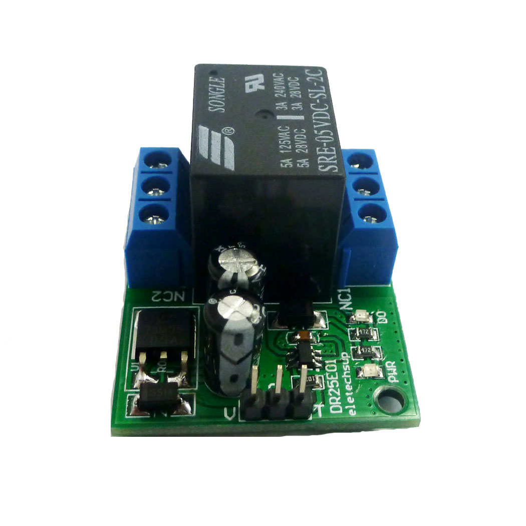 DR25E01 DC 6V 9V 12V 24V 3-5A  – Shelly Relay Module recenzja i cena