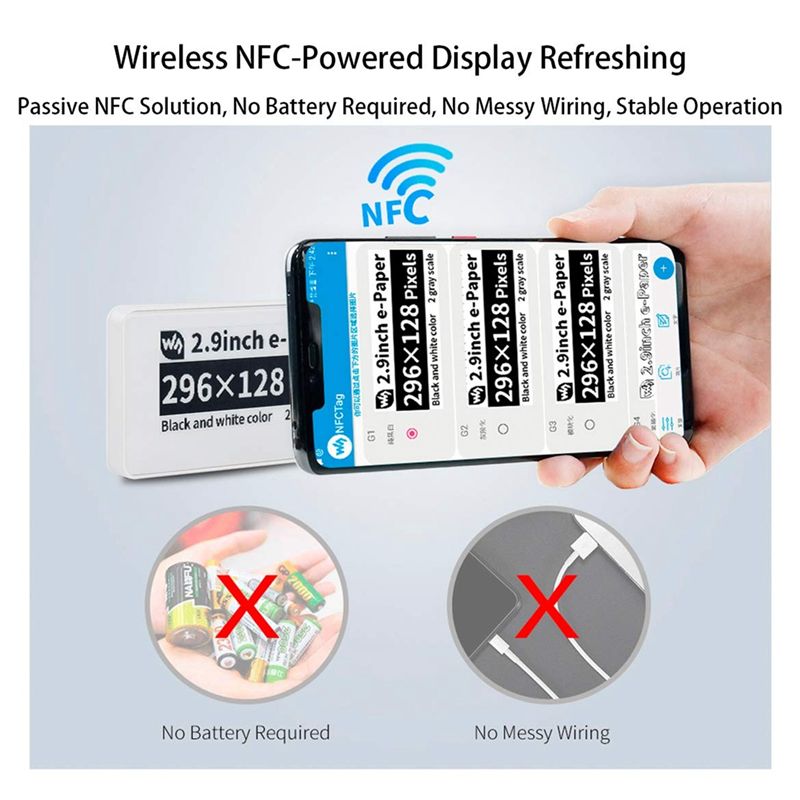 Nowy 2,9-calowy bezprzewodowy  – Display Epaper 2.9 recenzja i cena
