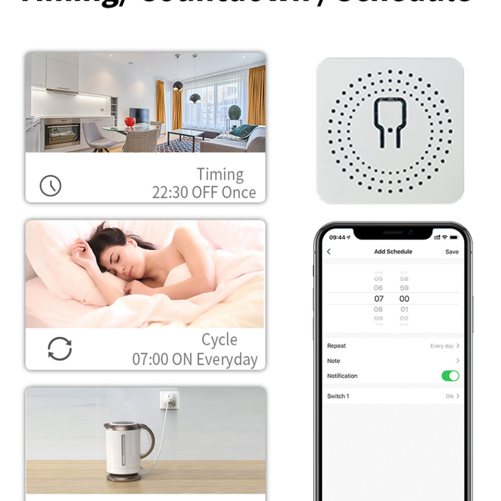 Inteligentny moduł przełącznik – Diy Smart Home Automation Devices recenzja i cena