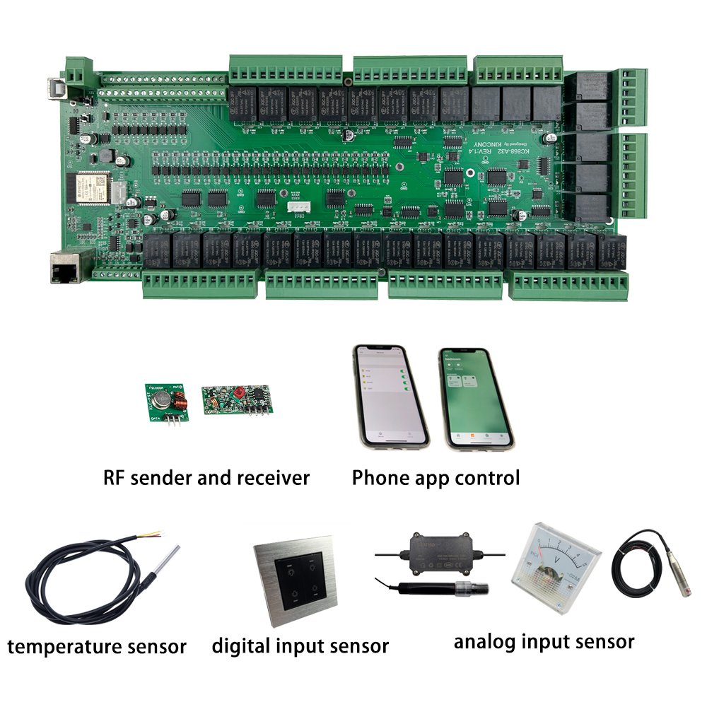 KC868-A32 ESP32 Wifi RS232 USB – Home Automation With Arduino recenzja i cena