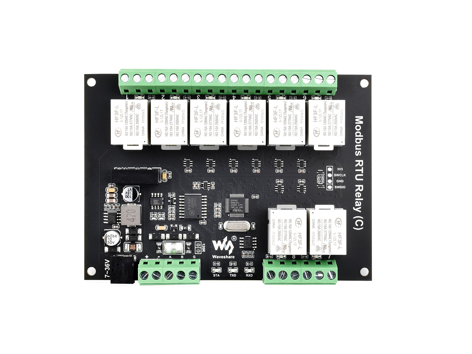 Przekaźnik Modbus RTU (C), 8-k – Shelly Relay Module recenzja i cena